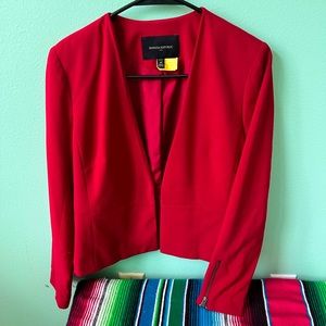 Banana Republic Petite Red Blazer
